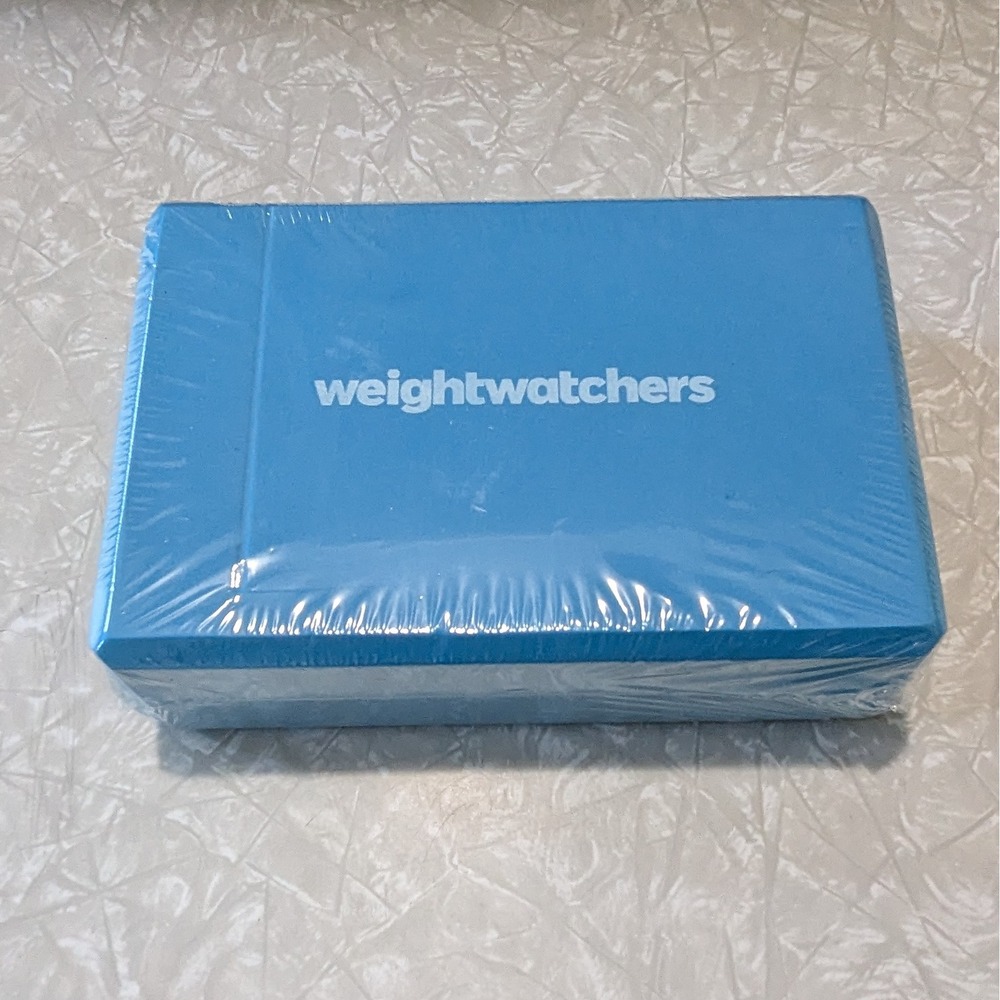 New in Package Weight Watcher Foam Yoga Block Blue